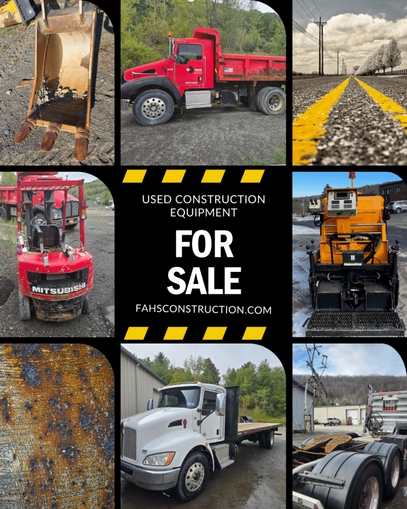 Used heavy construction equipment for sale